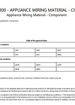 UL certificate
